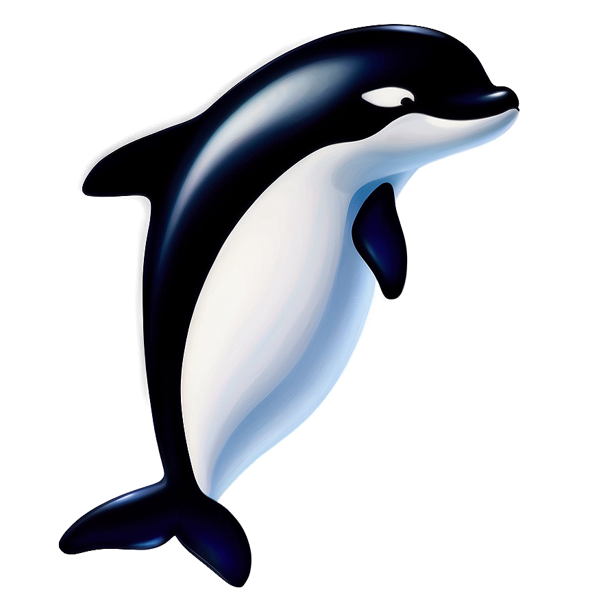 Cartoon Orca Whale Character Png Fwx PNG Image