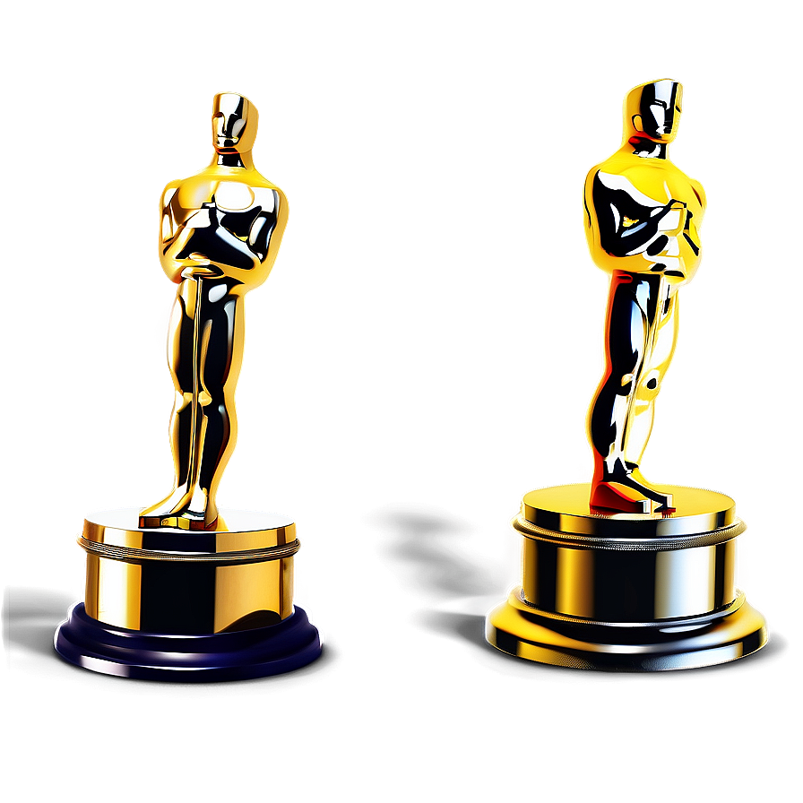 Cartoon Oscar Award Png Bjv28 PNG Image