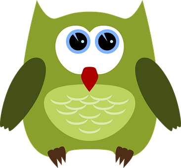 Cartoon_ Owl_ Vector_ Illustration PNG Image