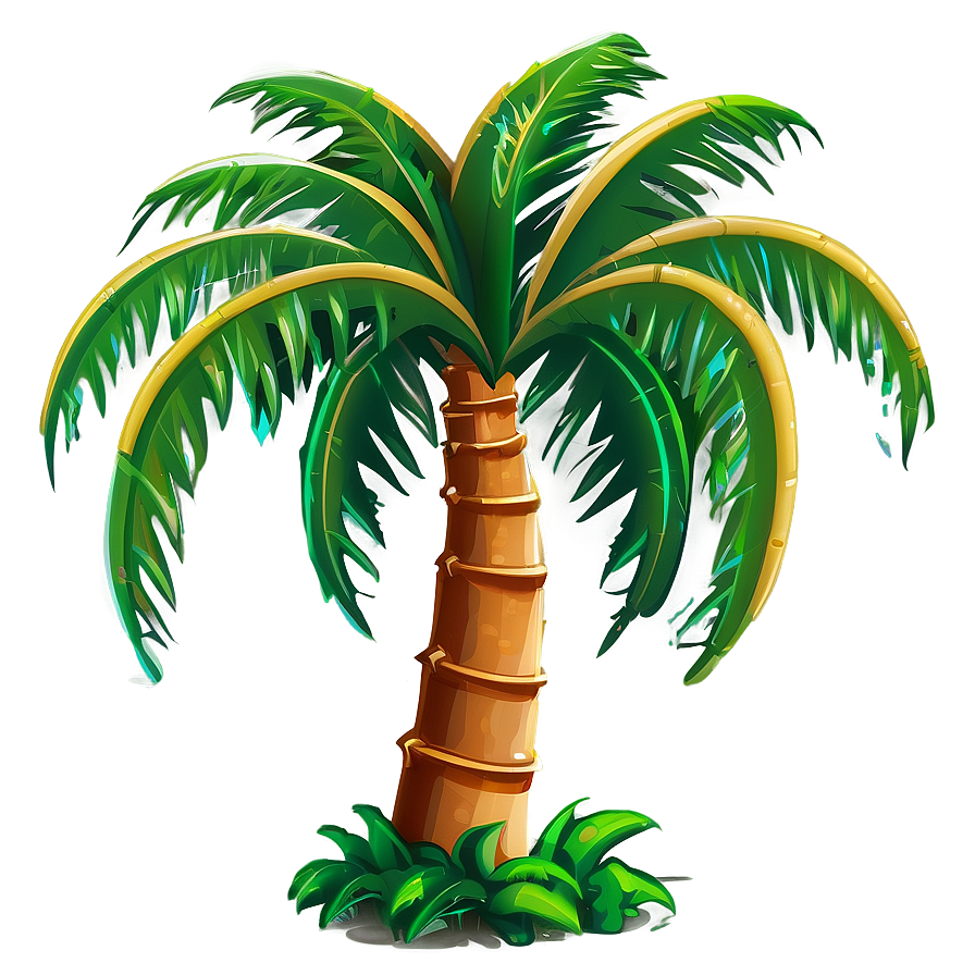 Cartoon Palm Tree Png Lkb PNG Image