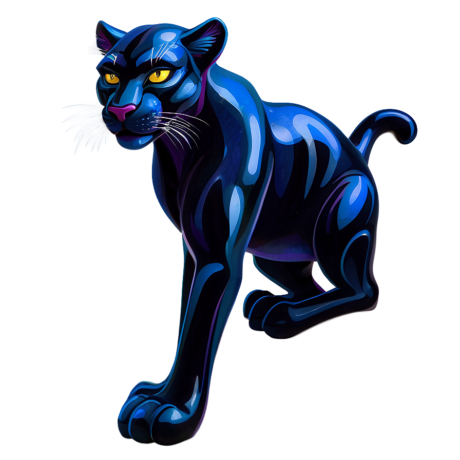 Cartoon Panther Png Akm14 PNG Image