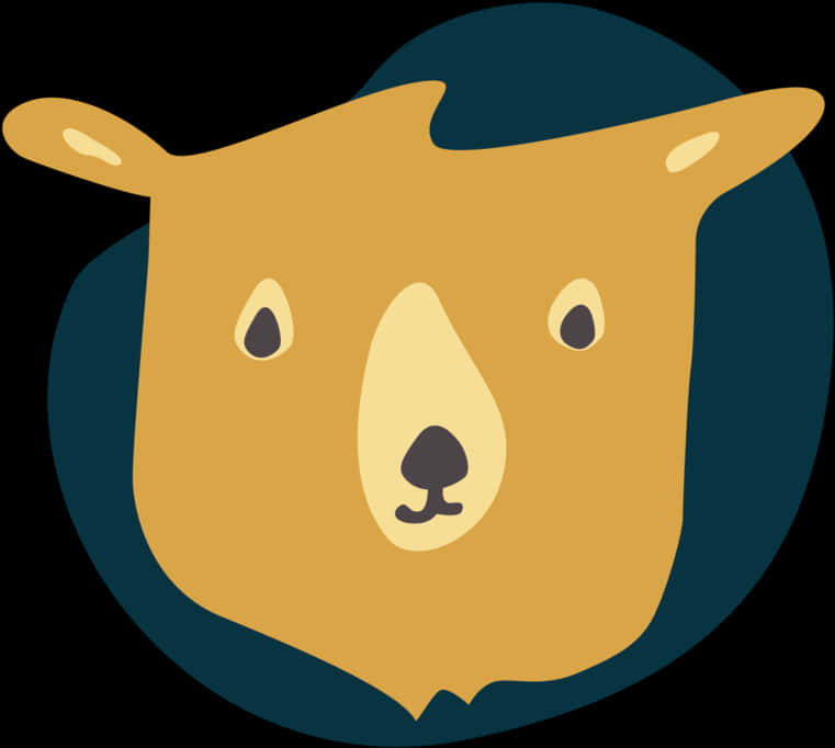 Cartoon Party Hat Wombat PNG Image