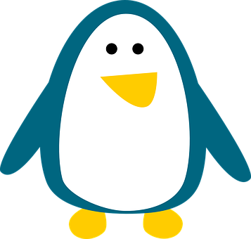 Cartoon Penguin Graphic PNG Image