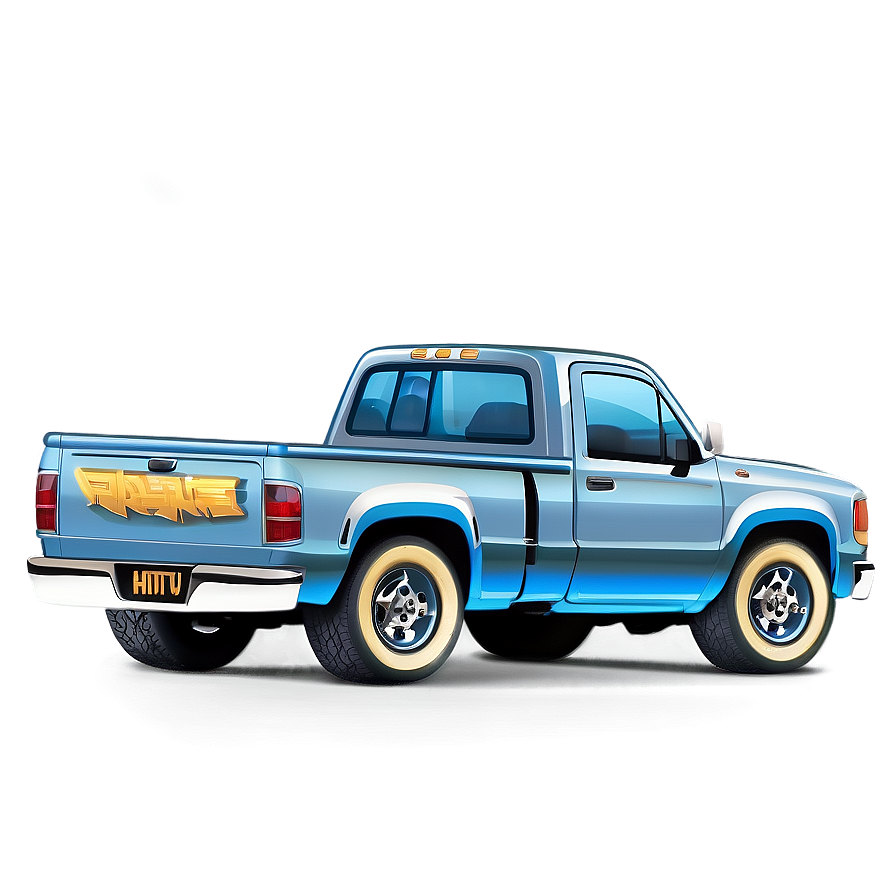 Cartoon Pickup Truck Png Qfr64 PNG Image