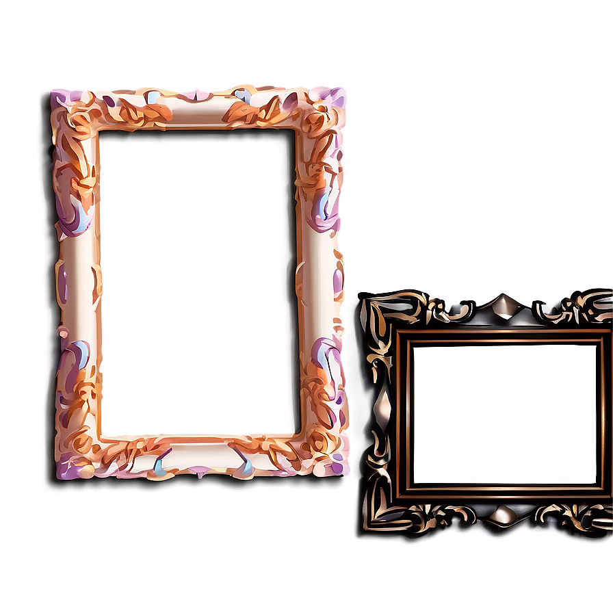 Cartoon Picture Frame Png 20 PNG Image