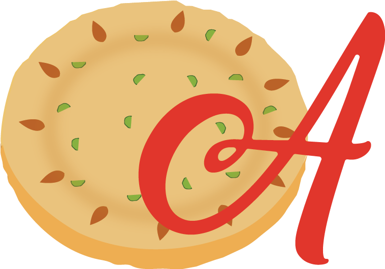 Cartoon Pizzawith Red At Symbol PNG Image