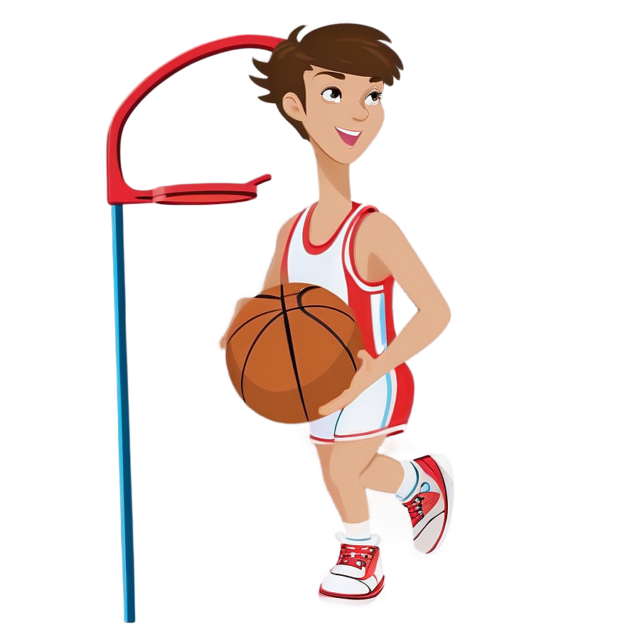 Cartoon Playing Basketball Png 94 PNG Image