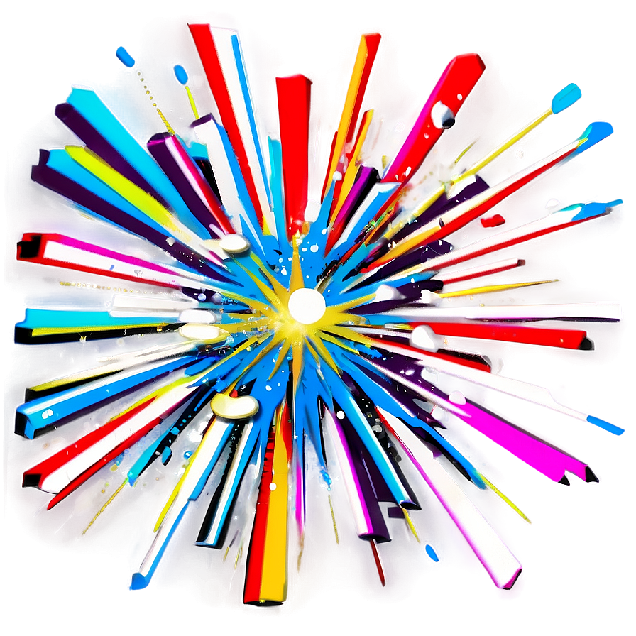 Cartoon Pop Explosion Effect Png Gvl PNG Image