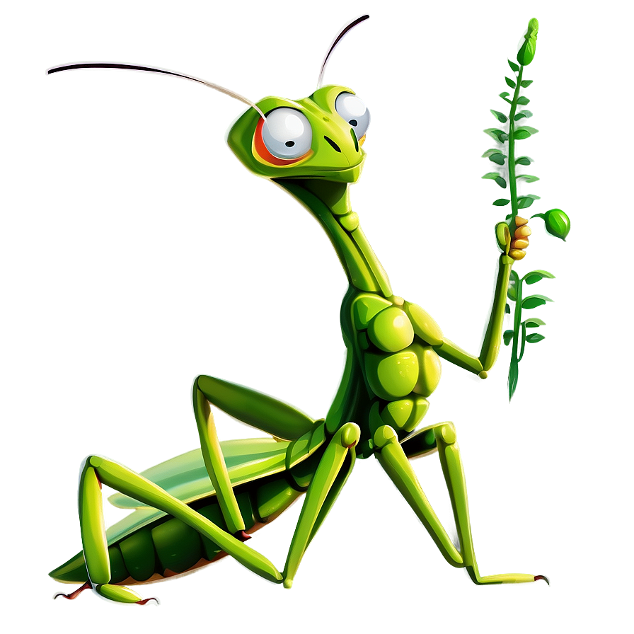 Cartoon Praying Mantis Png Toh PNG Image