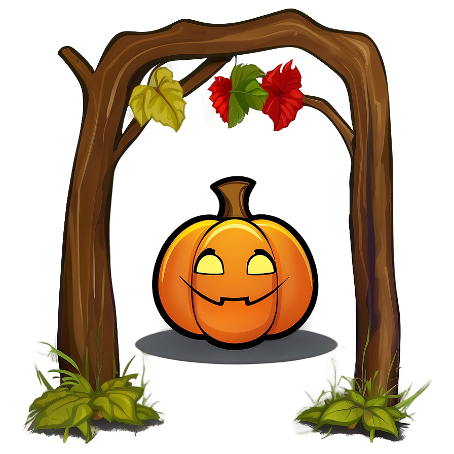 Cartoon Pumpkin Clipart Png Rgt60 PNG Image