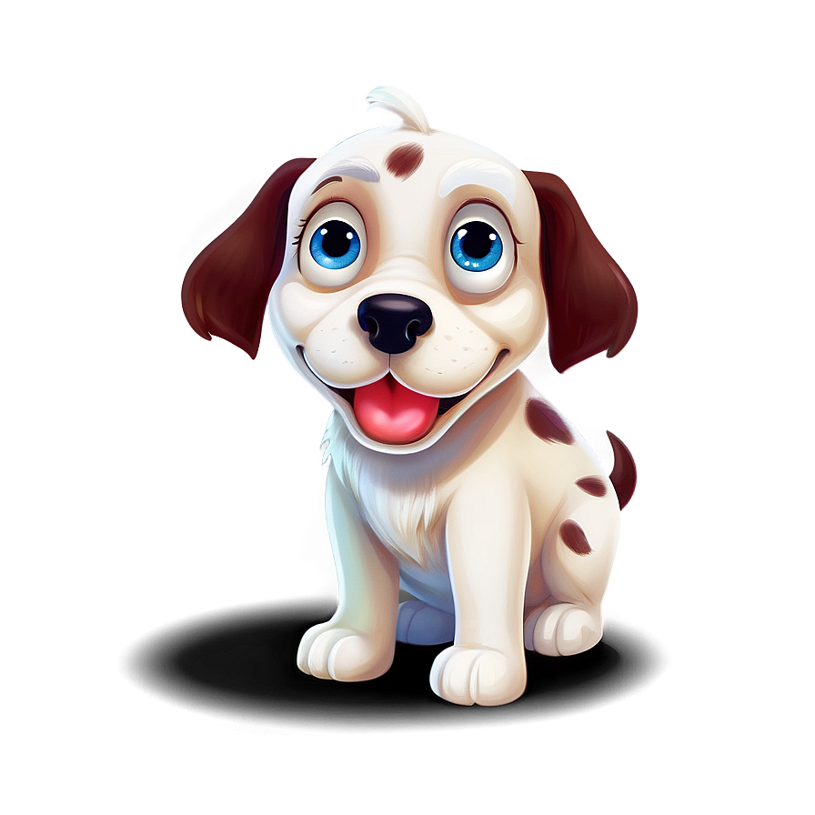 Cartoon Puppy Png Uaw33 PNG Image