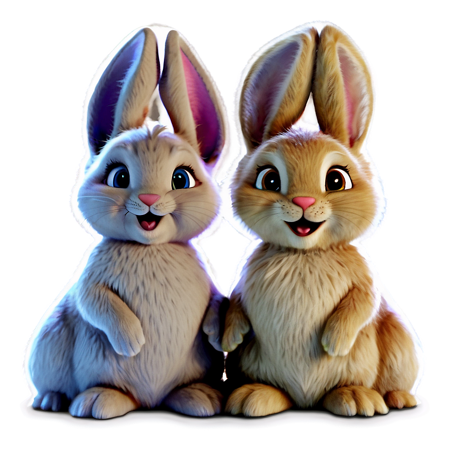 Cartoon Rabbit Png Bie PNG Image