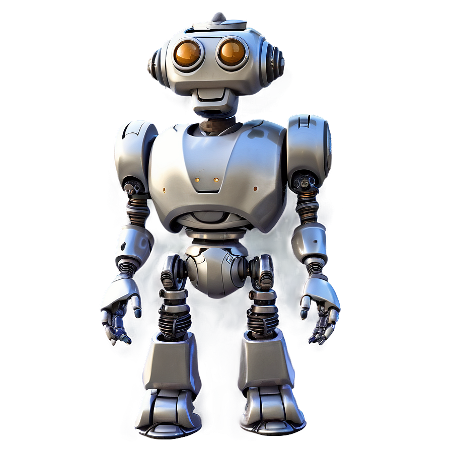 Cartoon Robot Companion Png 24 PNG Image