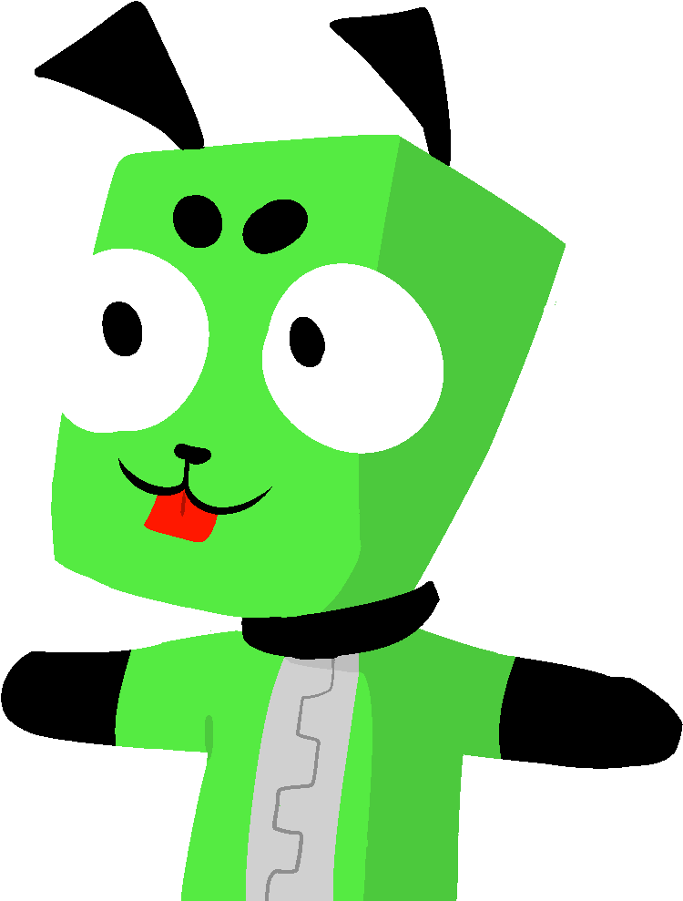 Cartoon Robot Dog Gir.png PNG Image