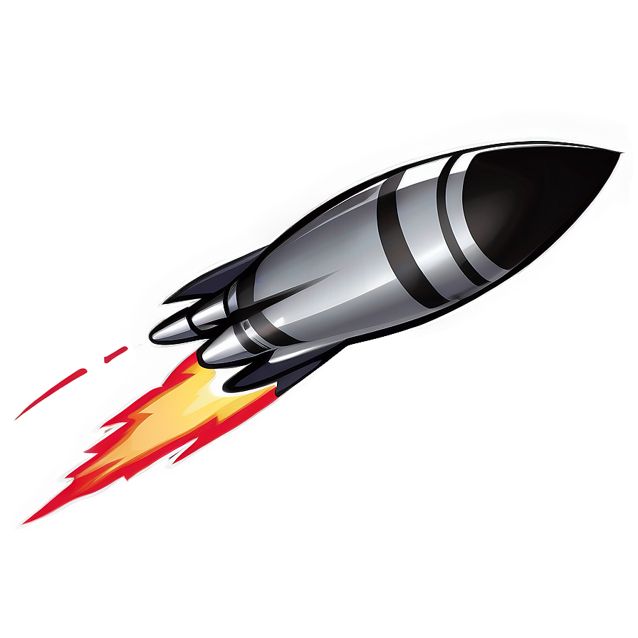 Cartoon Rocket Png 04292024 PNG Image