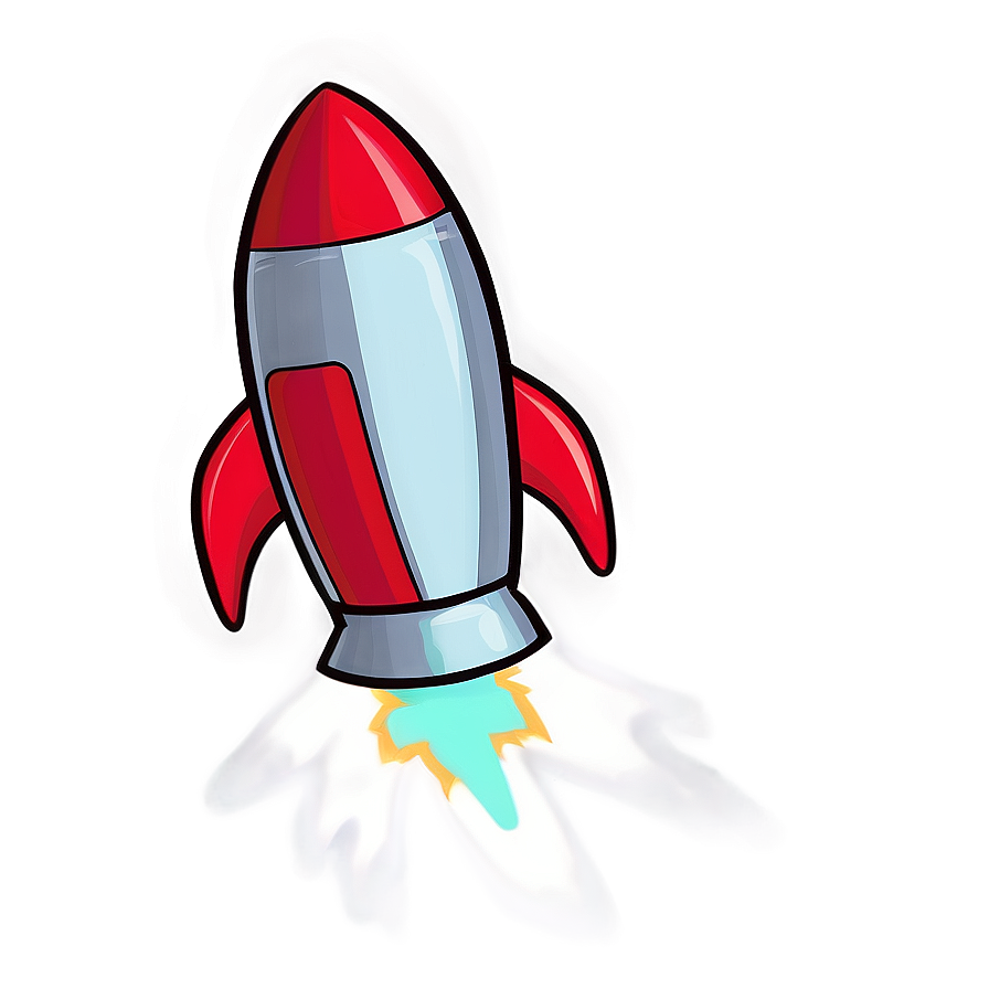 Cartoon Rocket Png 06252024 PNG Image