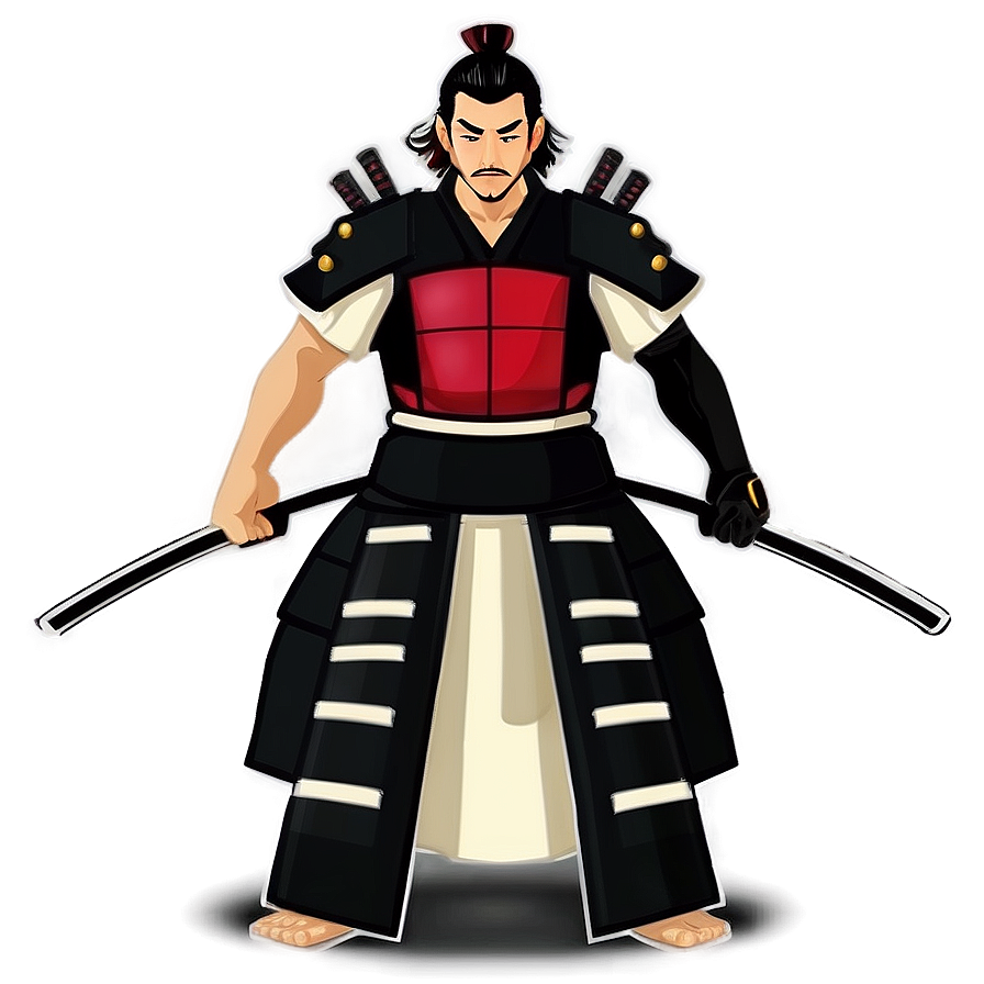 Cartoon Samurai Png 05212024 PNG Image