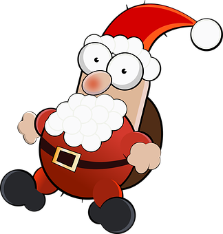 Cartoon Santa Claus Graphic PNG Image