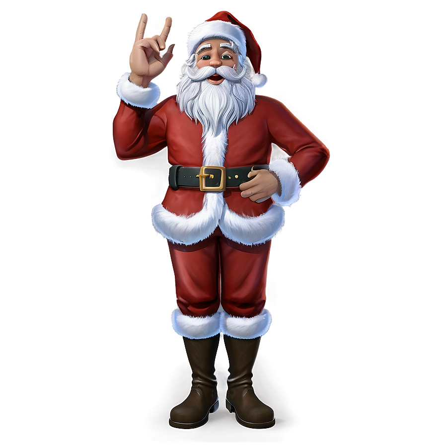 Cartoon Santa Outfit Png Gcf84 PNG Image