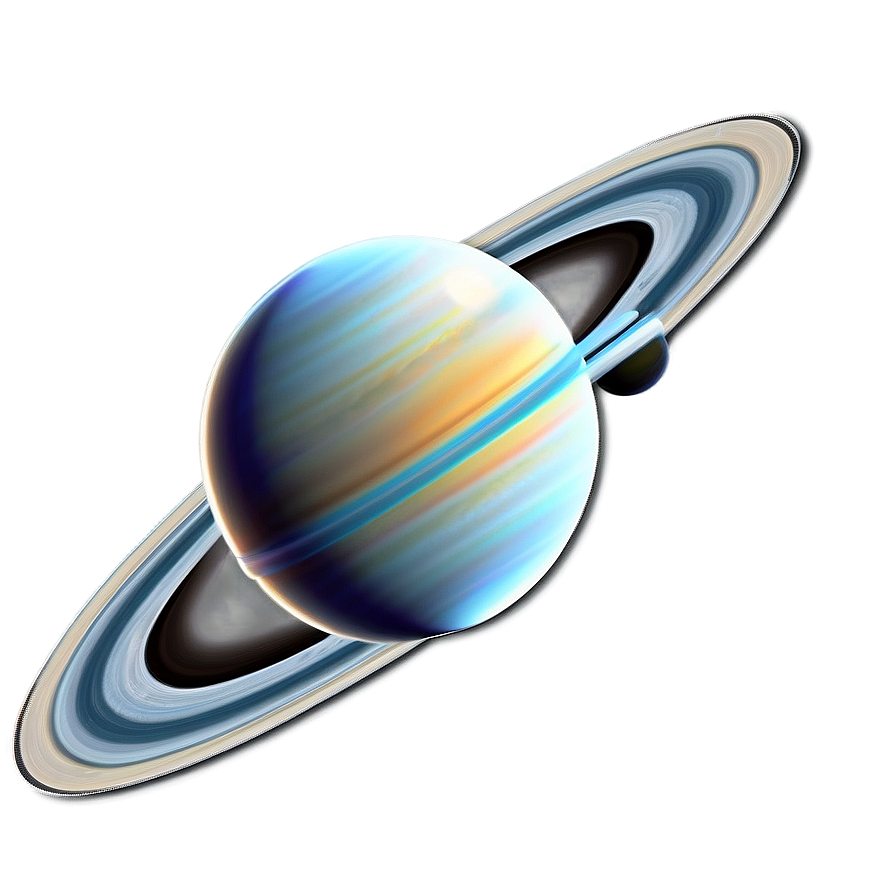 Cartoon Saturn Art Png 05212024 PNG Image