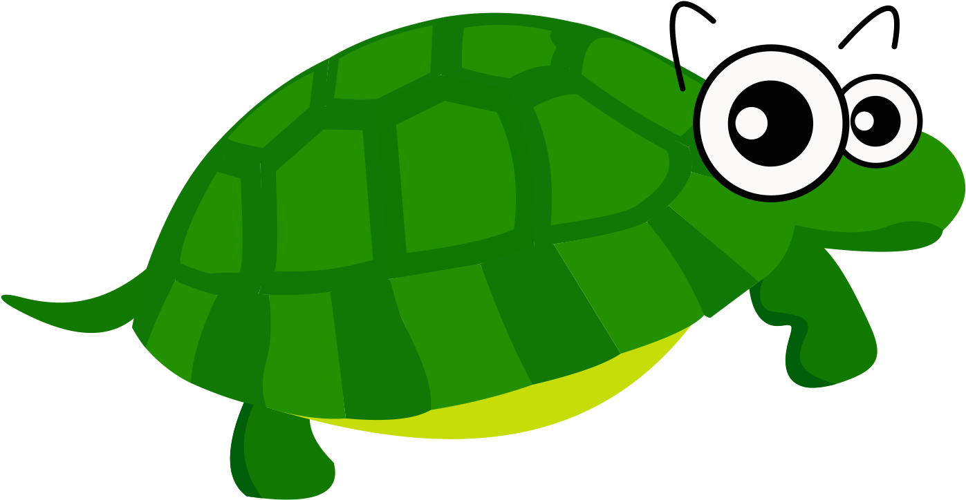 Cartoon Sea Turtle Illustration PNG Image