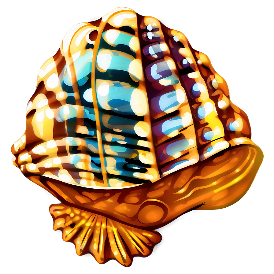 Cartoon Seashell Clipart Png 06262024 PNG Image