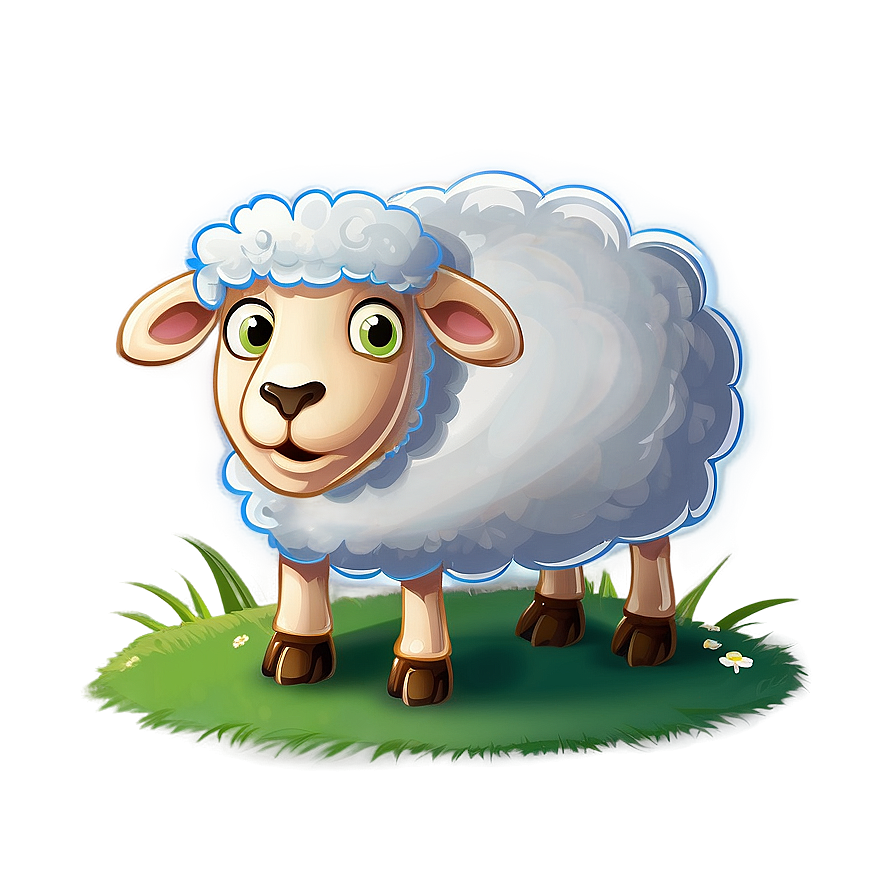 Cartoon Sheep Clipart Png Uhr99 PNG Image