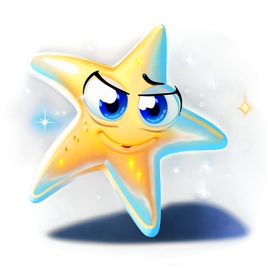 Cartoon Shooting Star Cute Png Fwx31 PNG Image