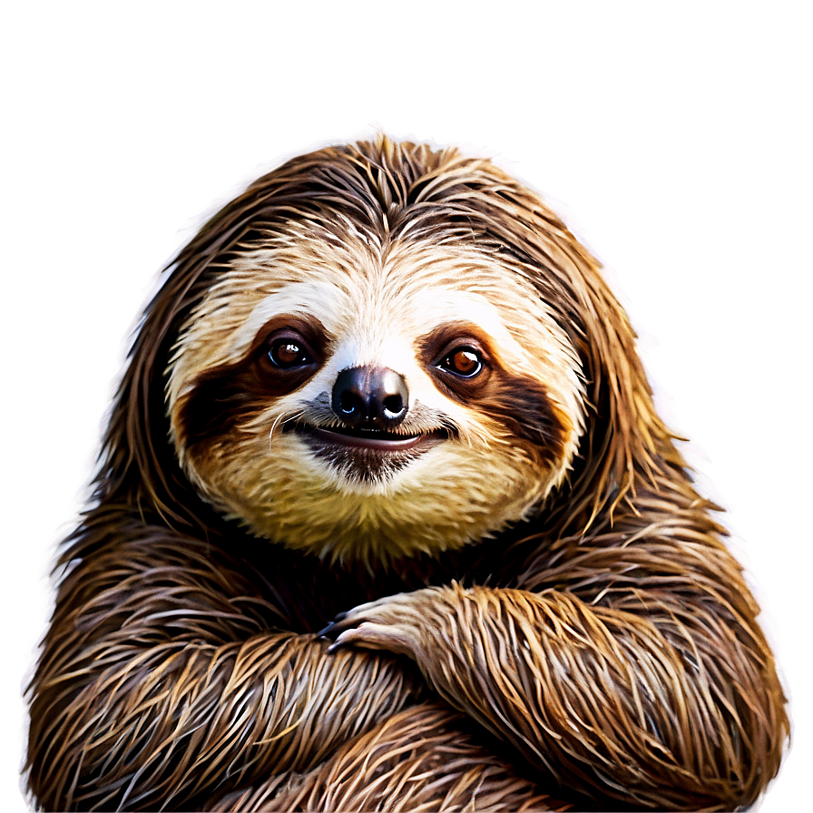 Cartoon Sloth Png 06112024 PNG Image