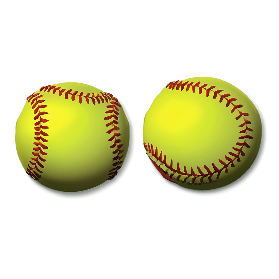 Cartoon Softball Clipart Png Dse PNG Image