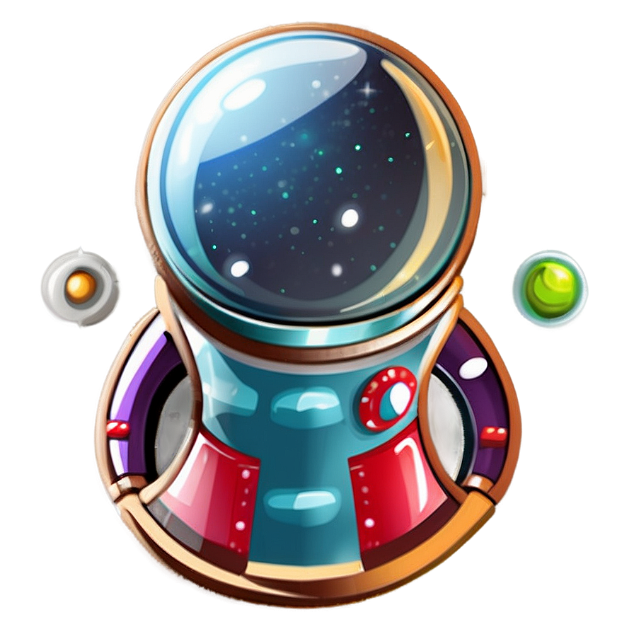 Cartoon Space Adventure Png Gun37 PNG Image