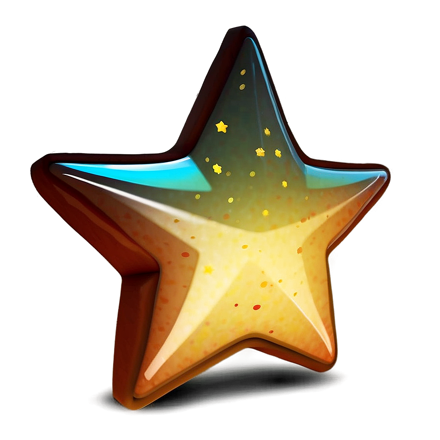 Cartoon Star Emoji Png Qny PNG Image