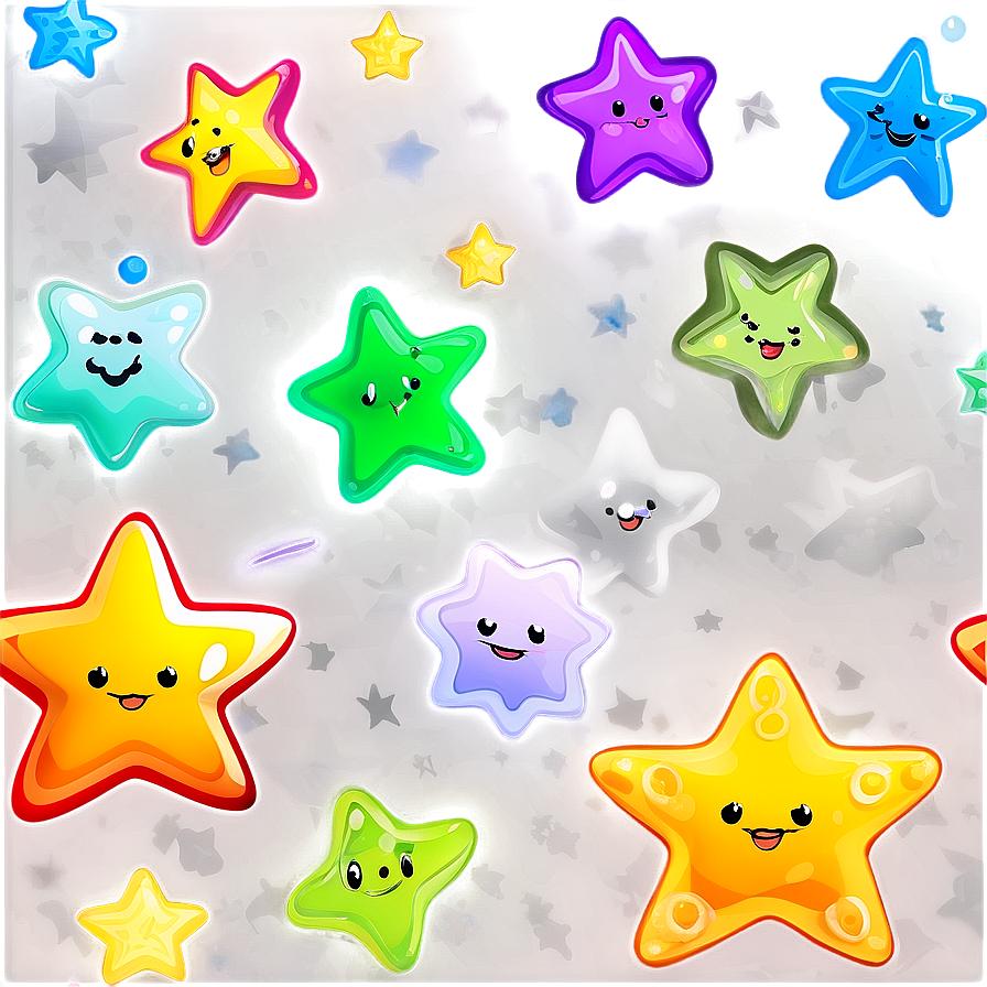 Cartoon Star Pattern Png 69 PNG Image