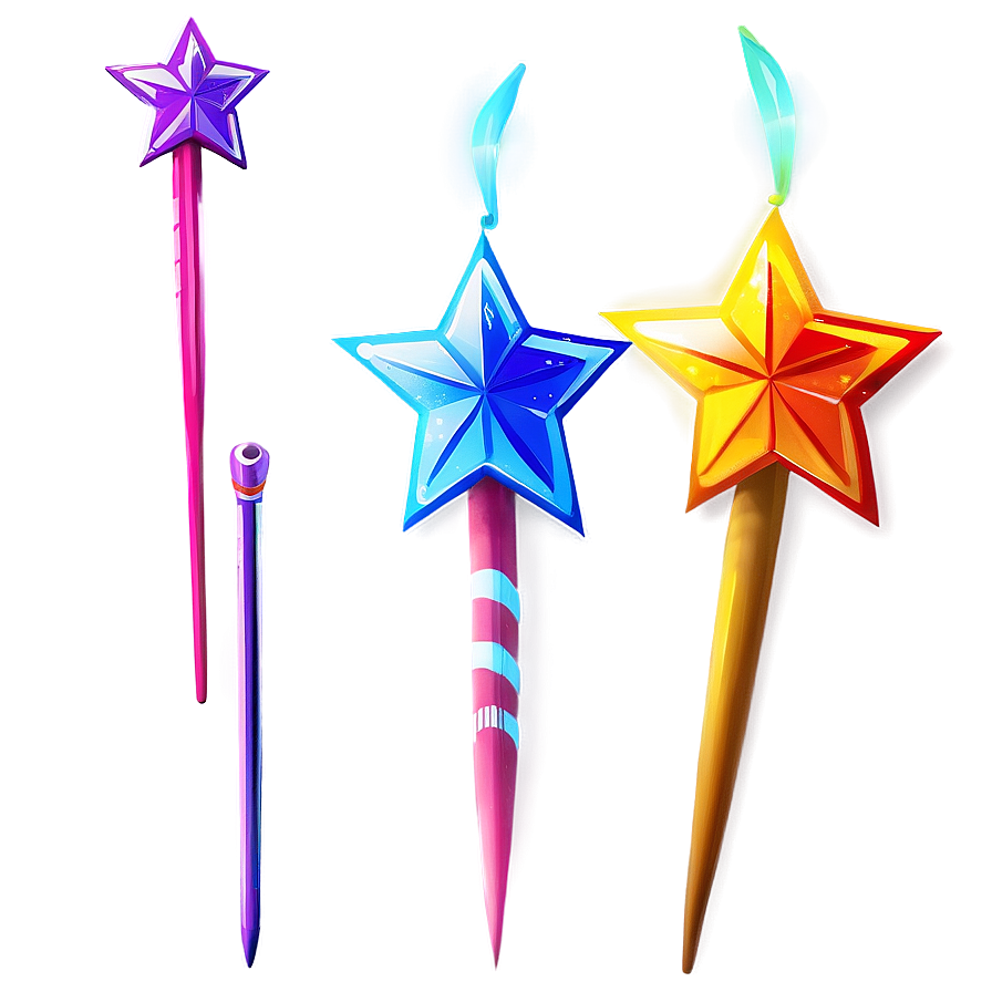 Cartoon Star Wand Png Ryi PNG Image