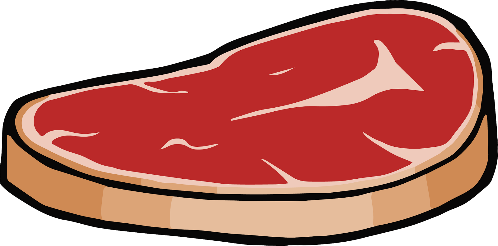 Cartoon Steakon Cutting Board PNG Image