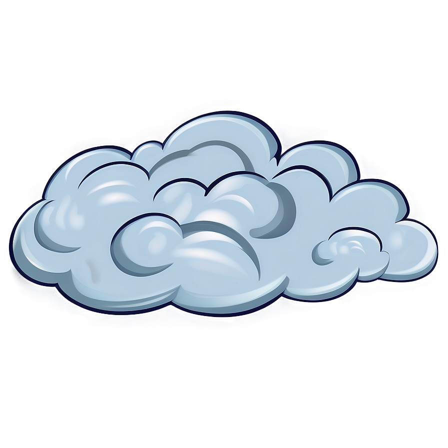 Cartoon Storm Cloud Png 05252024 PNG Image