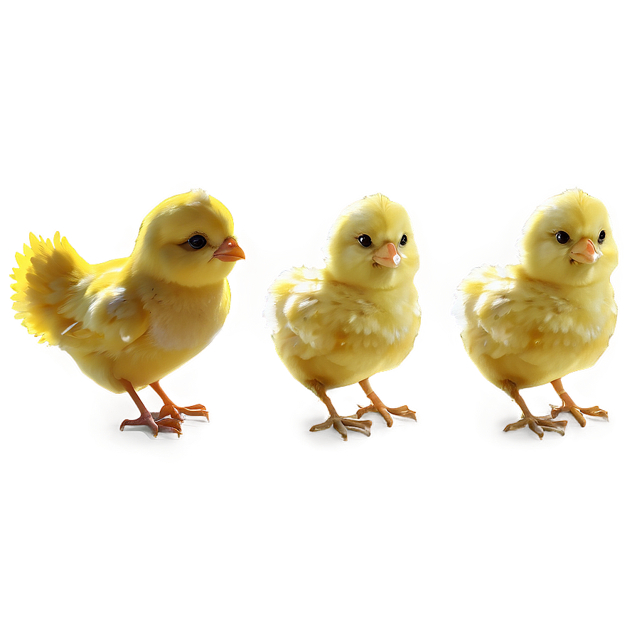 Cartoon Style Chick Png 05242024 PNG Image