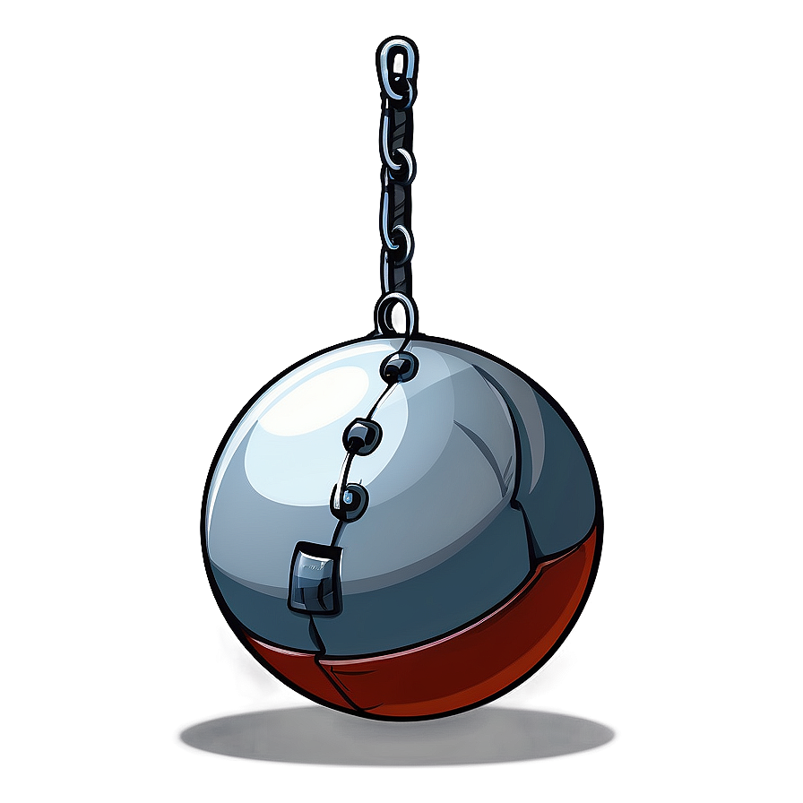 Cartoon Style Wrecking Ball Png Sld PNG Image