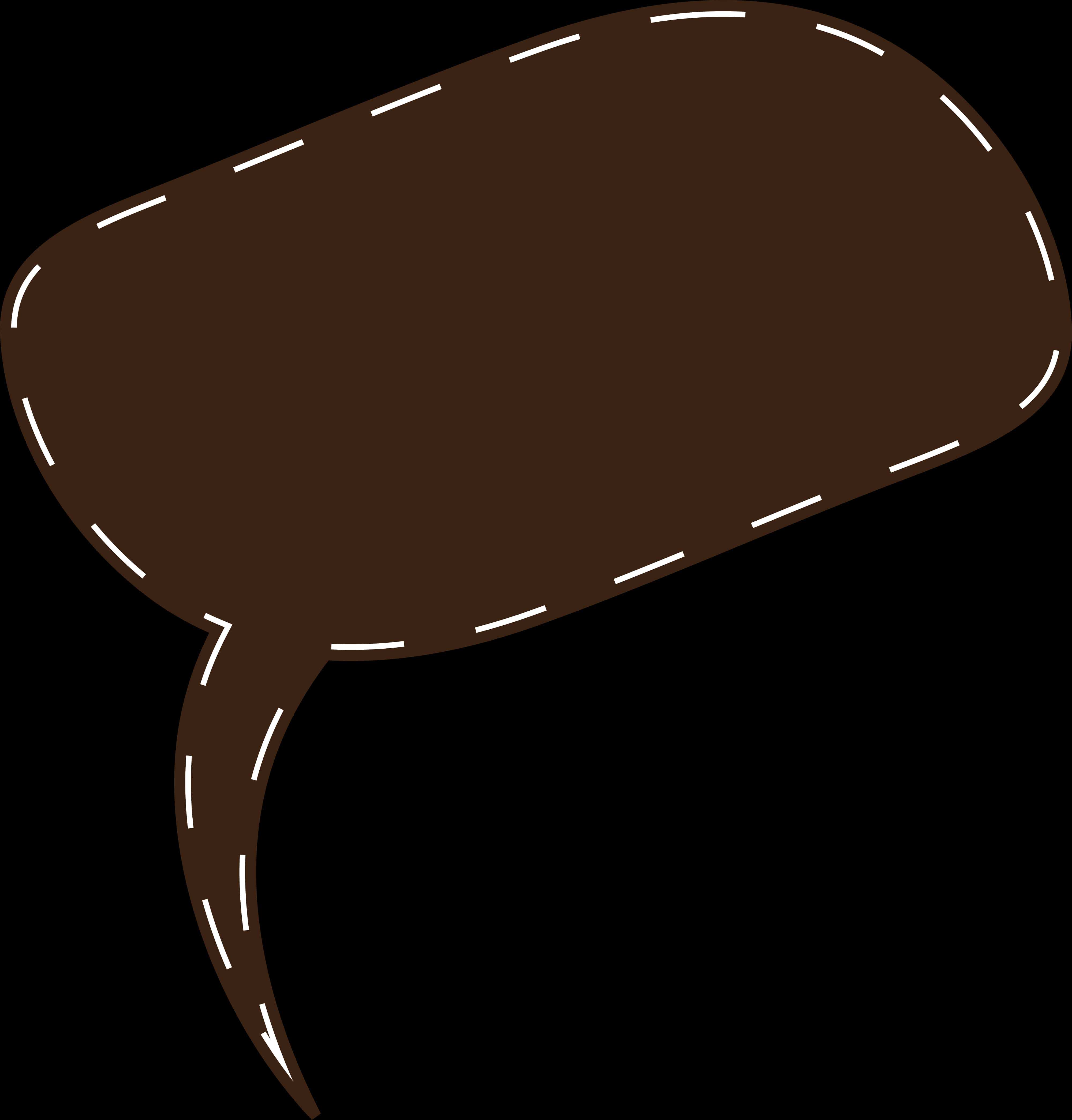 Cartoon Thought Bubble Graphic PNG Image