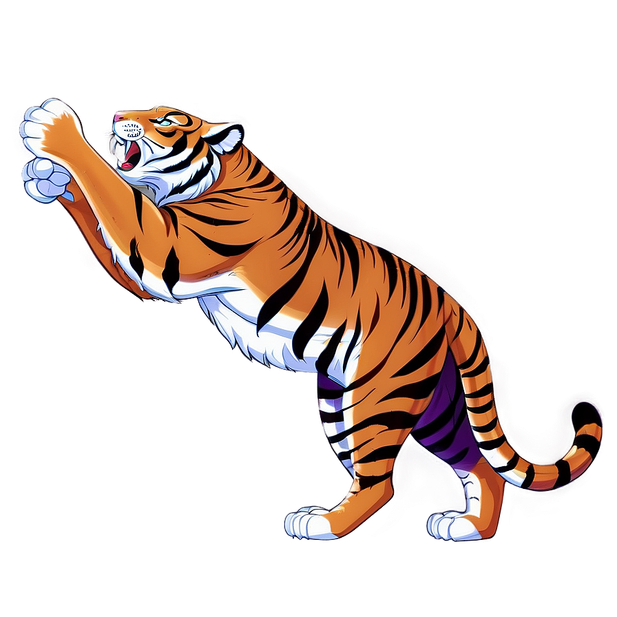 Cartoon Tiger Png Crc PNG Image