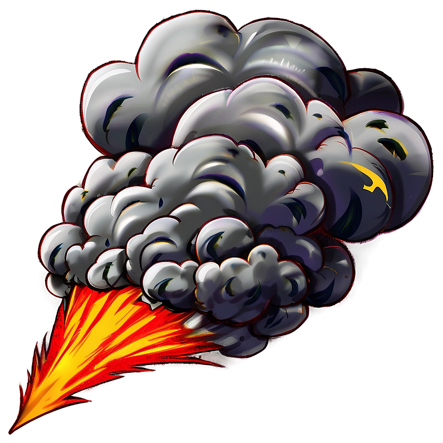 Cartoon Tnt Explosion Png Vwa PNG Image