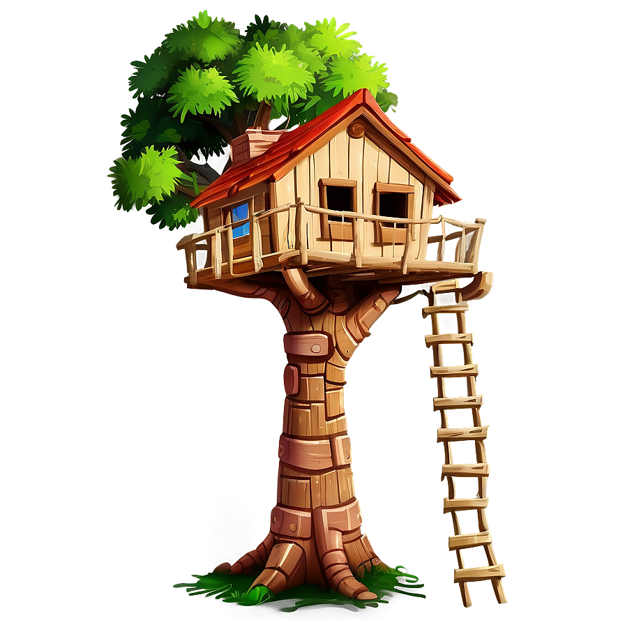 Cartoon Tree House Png 99 PNG Image