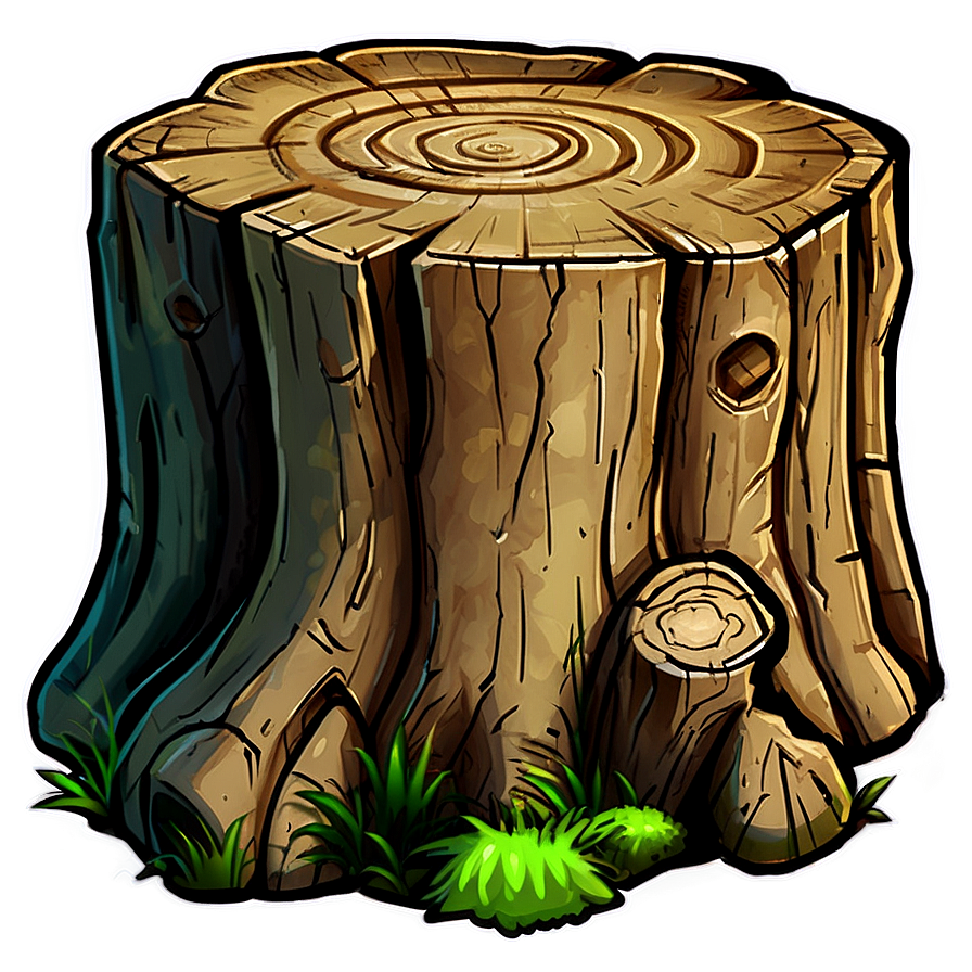 Cartoon Tree Stump Png Nos51 PNG Image