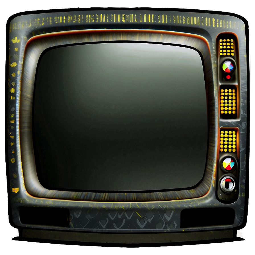 Cartoon Tv Screen Png Bgv PNG Image