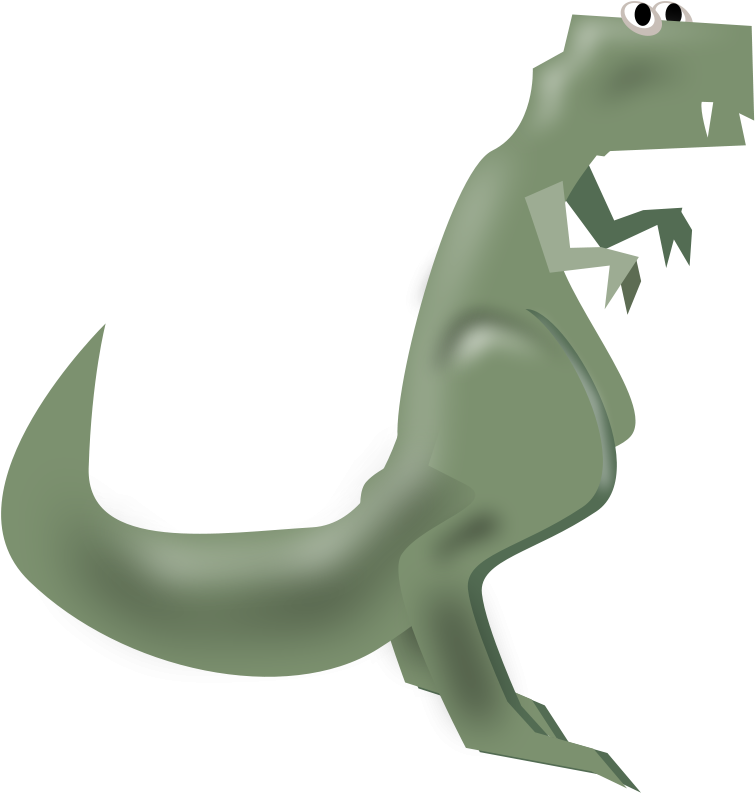 Cartoon Tyrannosaurus Rex Profile PNG Image