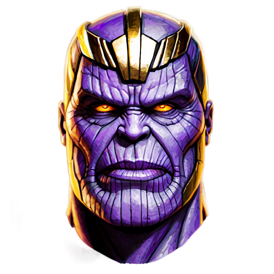 Cartoon Version Thanos Png Lbq PNG Image