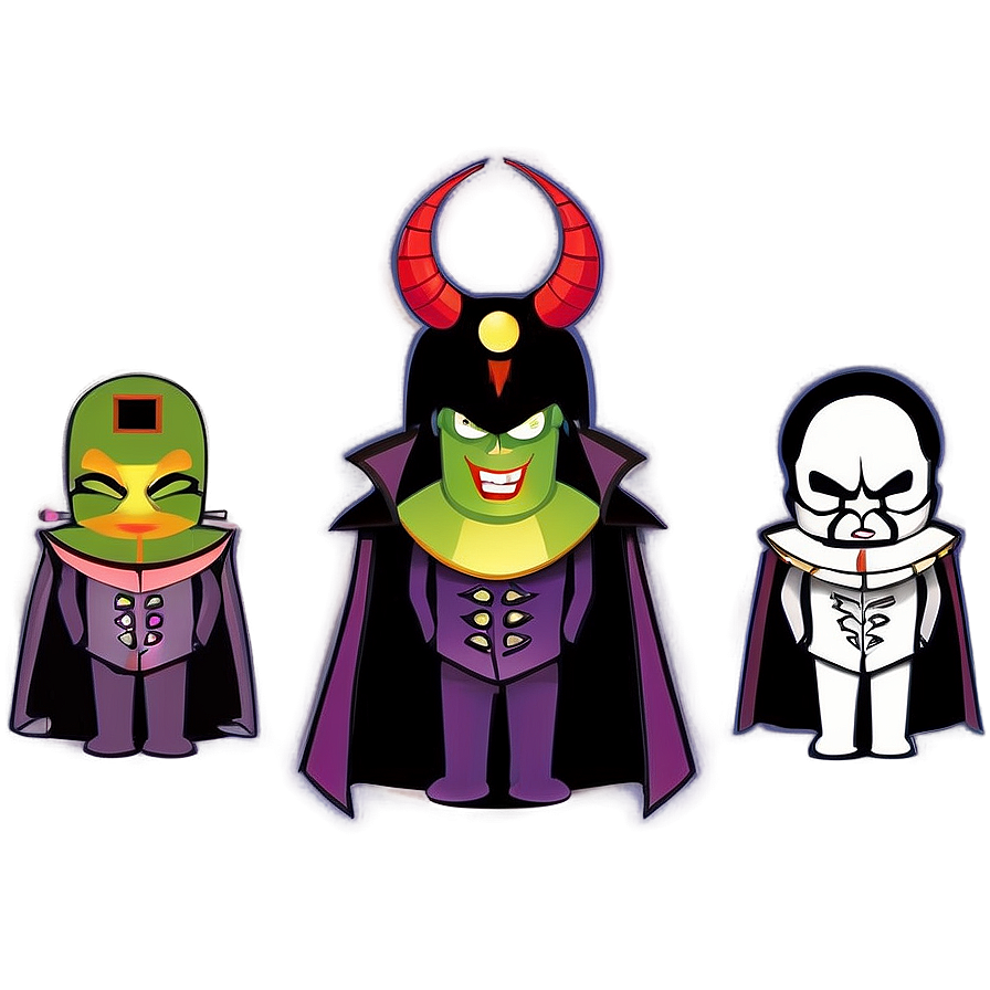 Cartoon Villains Png Oor38 PNG Image