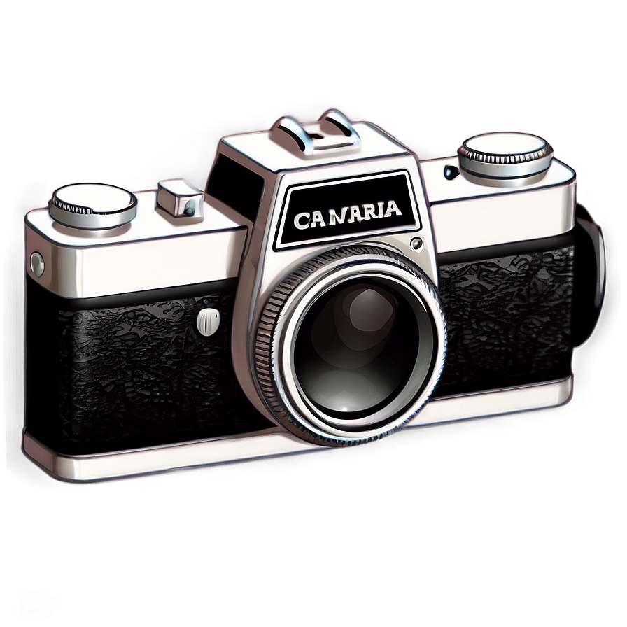 Cartoon Vintage Camera Png Mie38 PNG Image