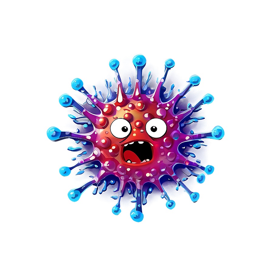 Cartoon Virus Family Png Skg92 PNG Image