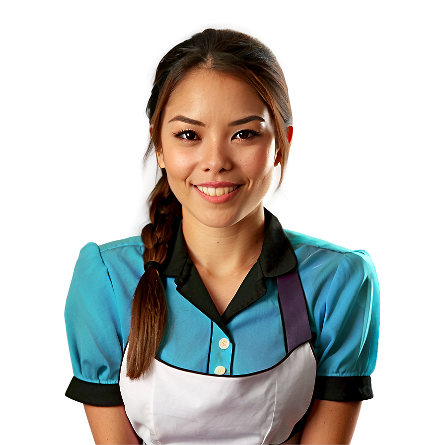 Cartoon Waitress Png Kux27 PNG Image